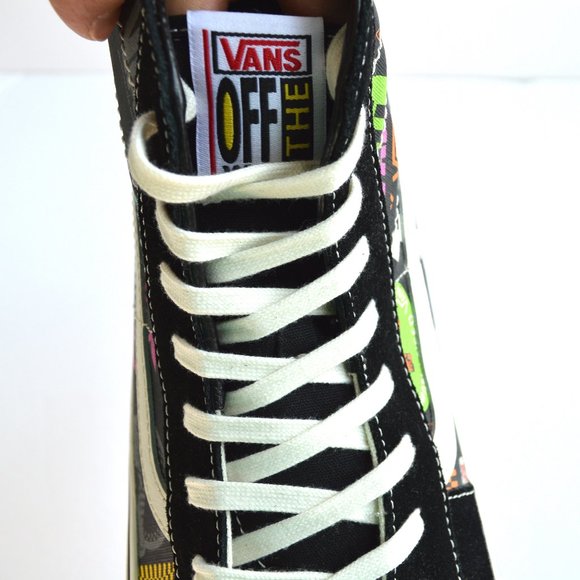 vans sk8 hi Decon 138 V66 black sneaker shoes 13 - Picture 5 of 11